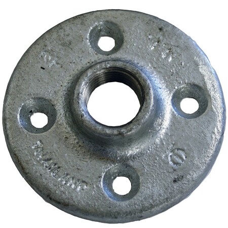 Jones Stephens 3/8in. Galvanized Iron Floor Flange G3550025
